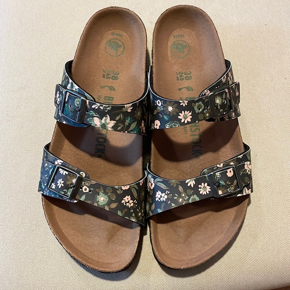 Birkenstock Sandal - Sydney Vegan - Floral Pattern